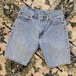 💙 Men’s Vintage Style Levi's 505 Light-wash Denim Shorts — Size W31